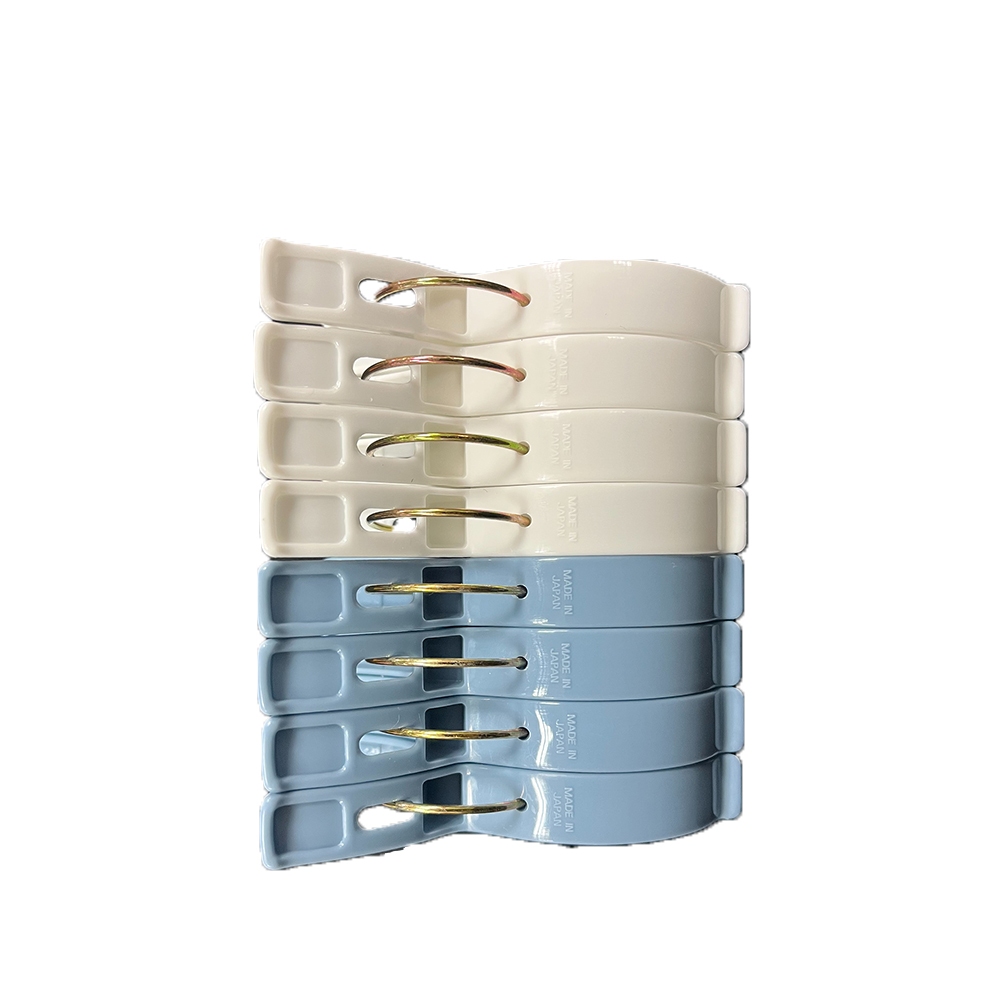 【生活好室】日本 曬衣夾8入 魚型曬衣夾 防風夾子 曬被夾 強力衣夾子 晾被子夾 晾衣夾 曬床單夾子 曬衣夾 衣夾, , large