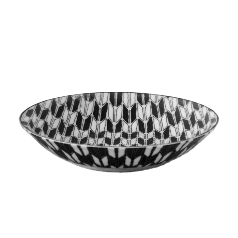 Komon dinner plate (Yasuki)