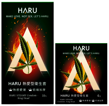 【HARU 含春】熱愛型保險套 10入衛生套, , large