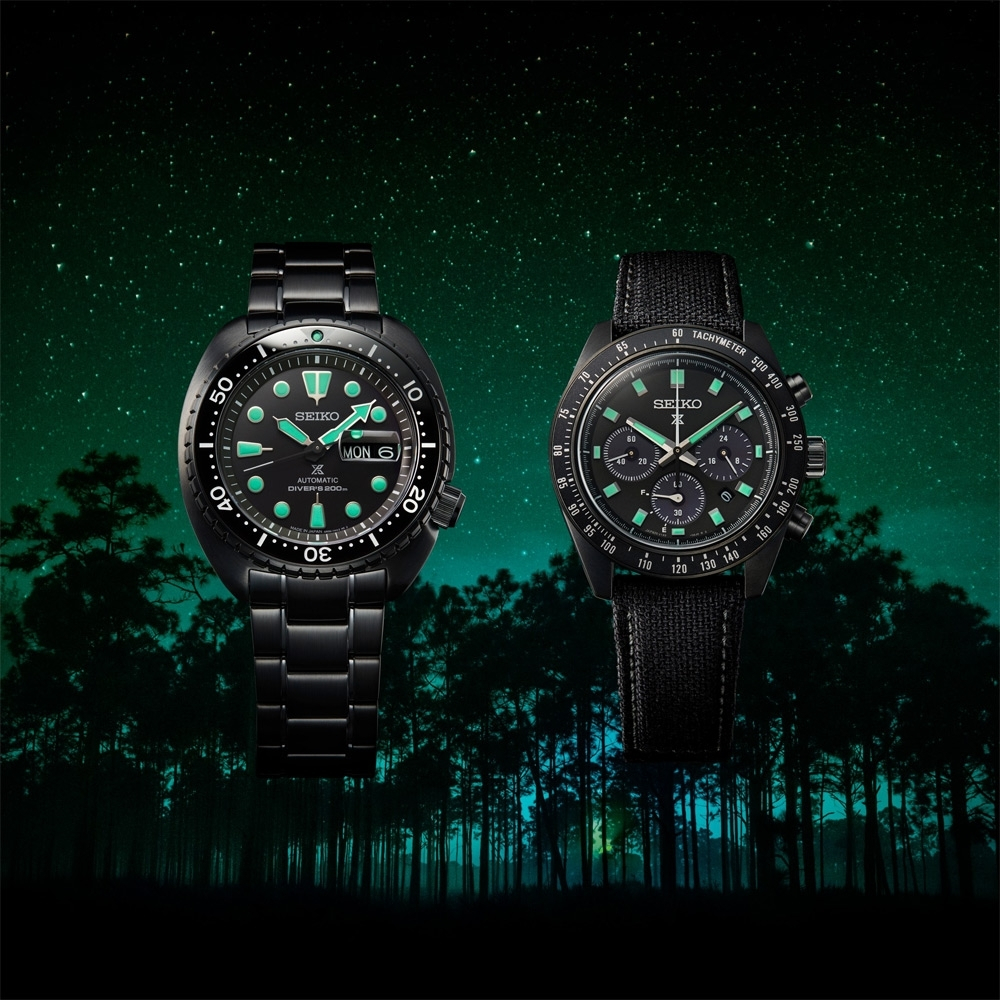 SEIKO 精工 SPEEDTIMER 黑潮夜視 太陽能計時錶 SSC923P1/V192-0AH0C, , large