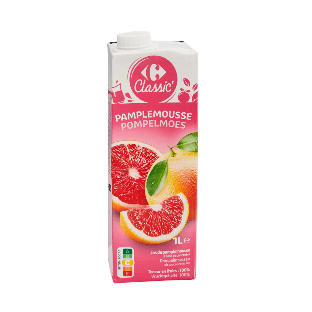 C-Pink grapefruit juice, , large