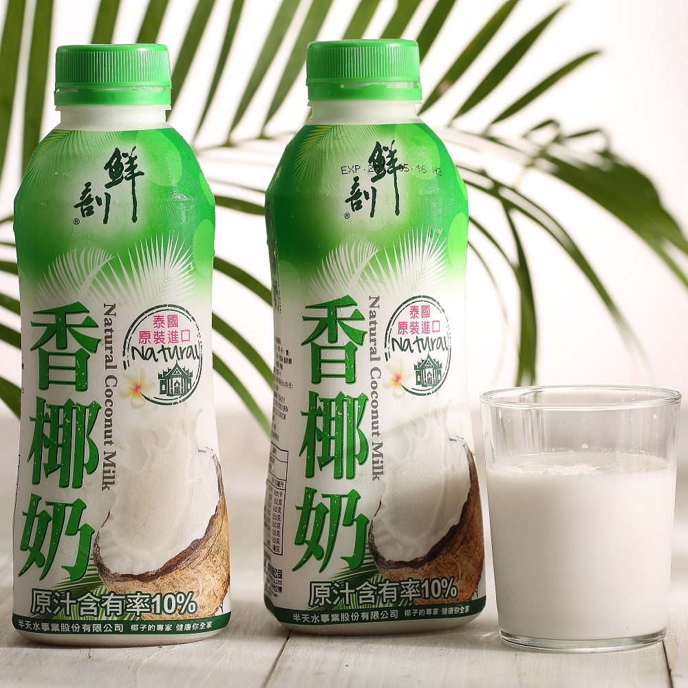 【半天水】鮮剖香椰奶24瓶〈600ml/瓶〉免運, , large