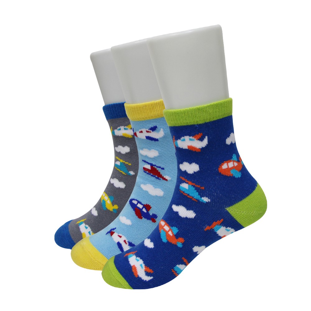 【BVD】飛上雲端1/2童襪<灰色,17-21cm>B328 短襪 襪子, , large