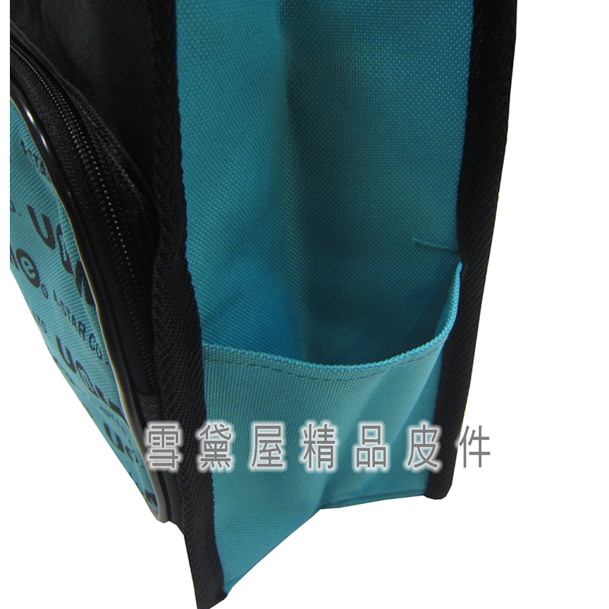 ~雪黛屋~UNME 手提袋大容量可A4資料夾水瓶網袋可提防水尼龍布台灣製造U1314, , large