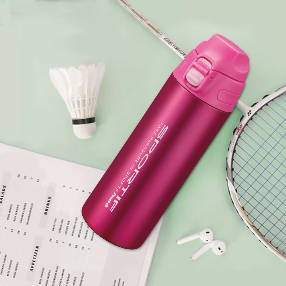 【日本孔雀Peacock】運動暢快直飲不鏽鋼保冷專用保溫杯550ML(直飲口設計)-任選色, , large