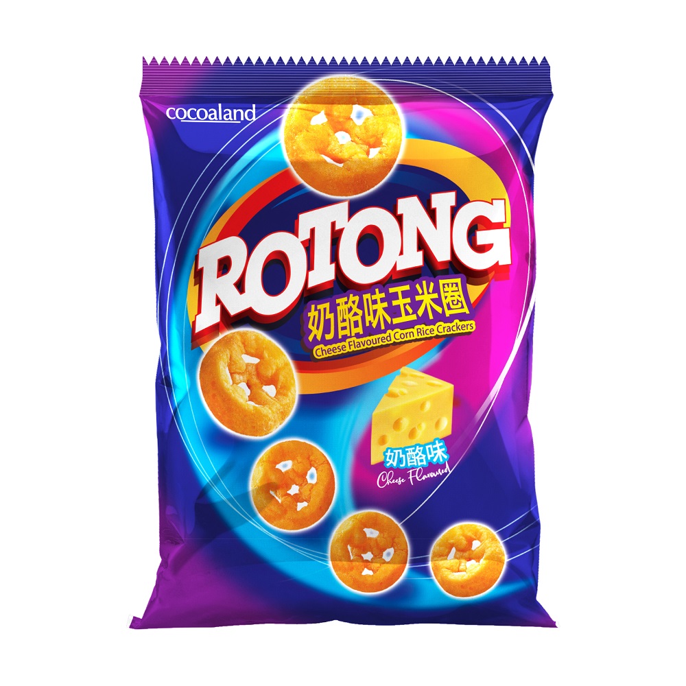 ROTONG鈕扣型玉米圈(起司味)