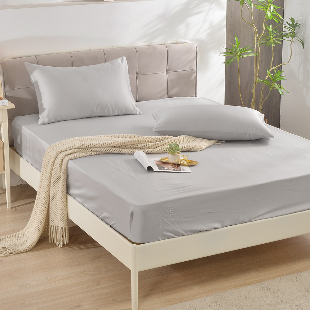 【FOCA】Double Berry Raw Milk | Tea Time 60 Thread Tencel Cotton Bed Sheet Pillowcase Set - Single, , large