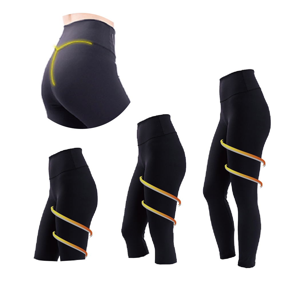 【AREXSPORT】瑜珈褲 加大碼 高腰褲 彈力褲 包覆褲 運度 健身 瑜珈 九分 七分 五分運動褲 吸濕排汗 台灣, , large