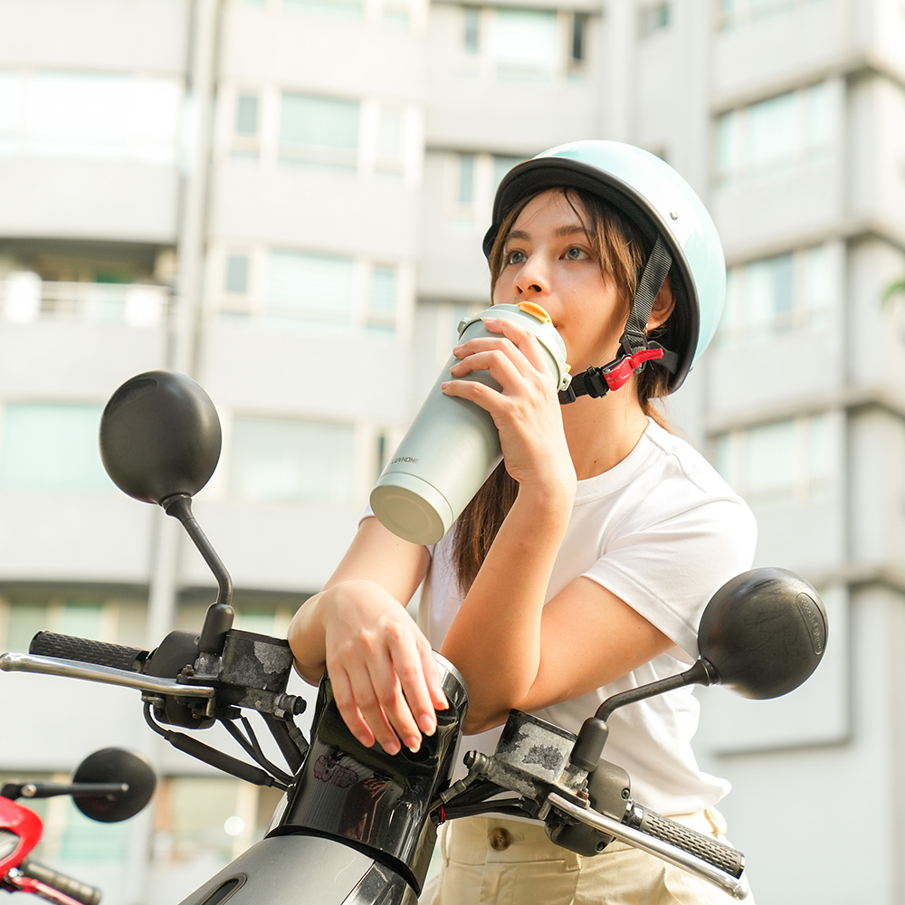 [Xu Ridian] LUVHOME-co Double Enjoy Cup - Sea Breeze Blue, , large