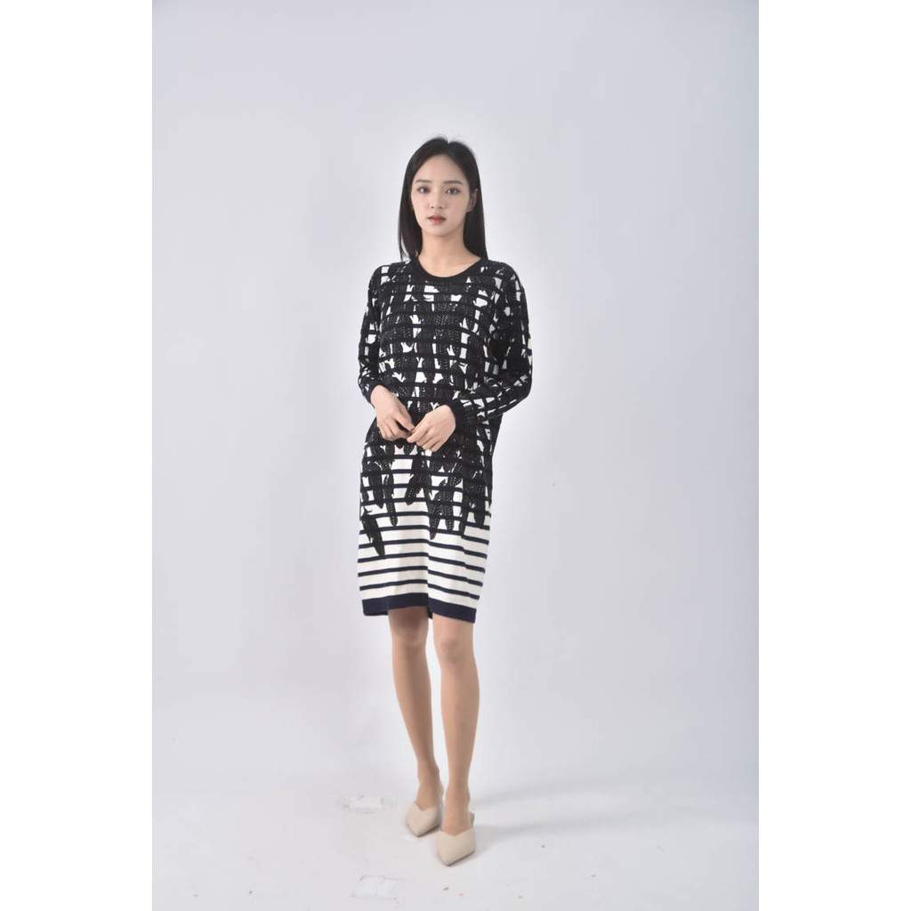 (L) markus lupfer棉質羽毛造型白色洋裝二手衣, , large