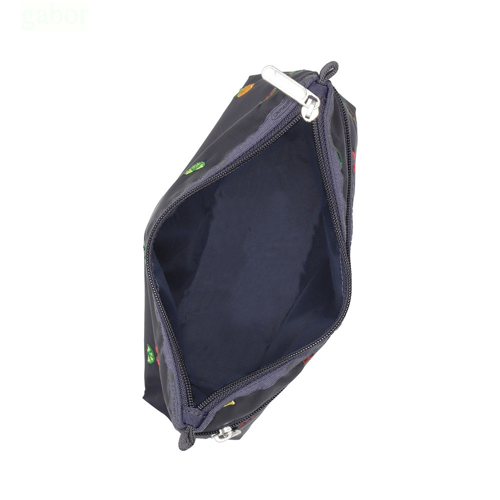 LeSportsac Cosmetic Clutch 雙層拉鍊收納化妝包 -鮮果彩繡, , large