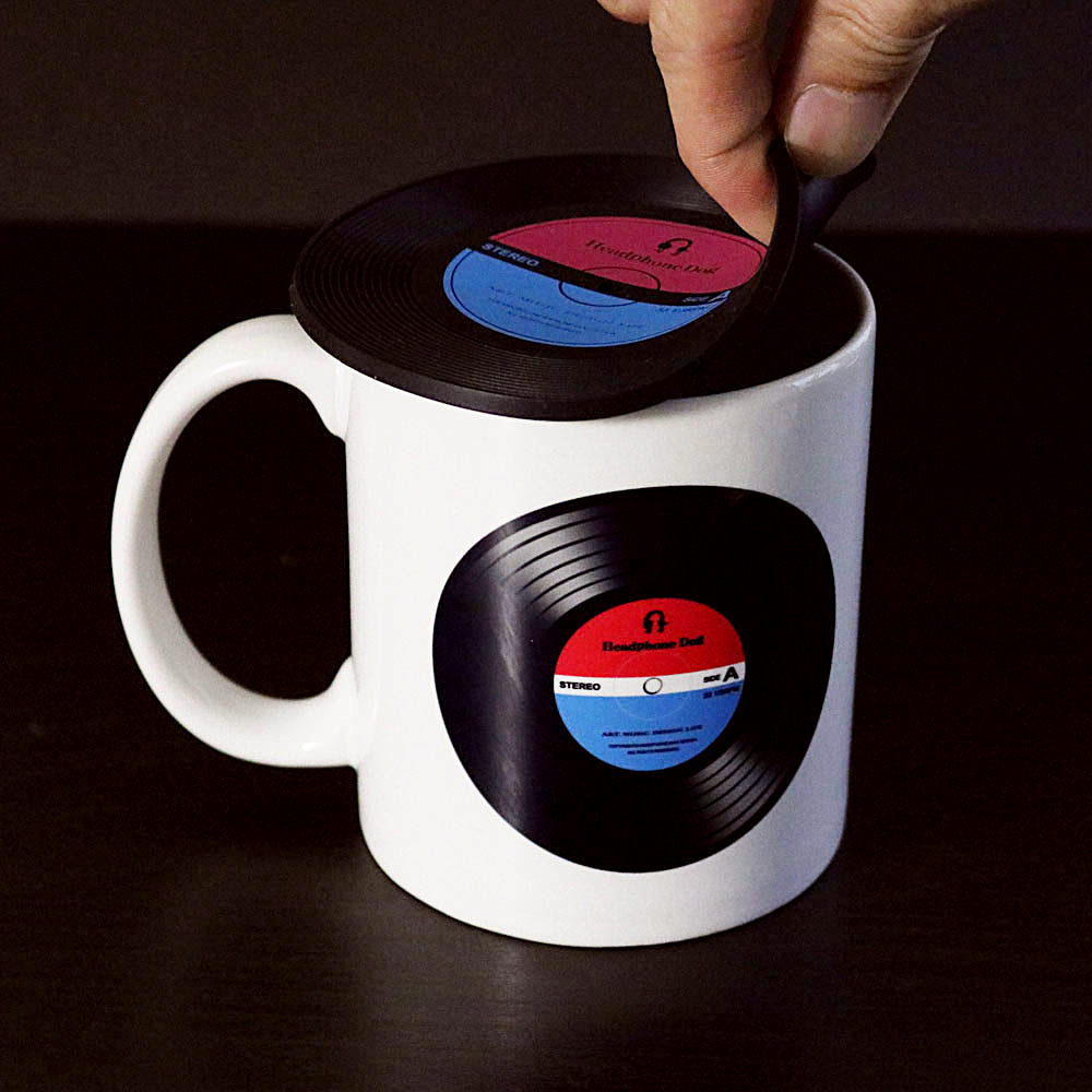 Vinyl Record Coaster X2, , large
