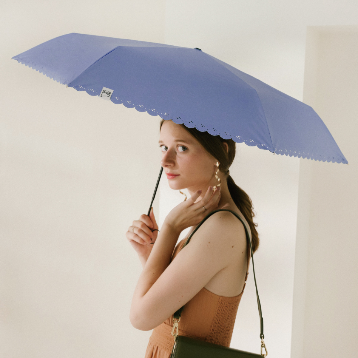 【boy】 Sun Shade Mini Umbrella-Violet