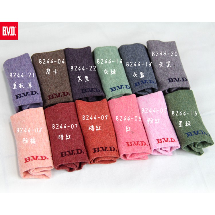 【BVD】懷舊細針低口直角女襪<灰紫>B244 女襪 襪子, , large