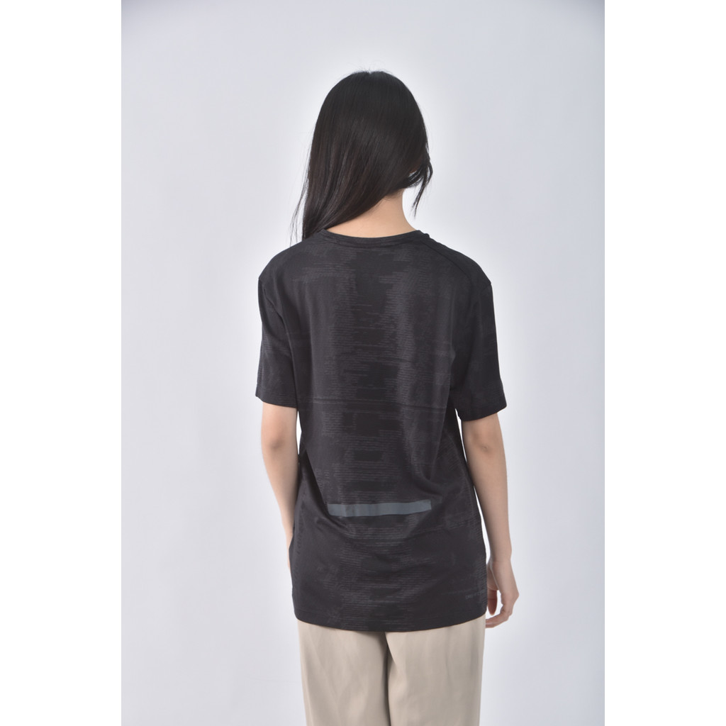 (S) nike質感圓領黑色短袖上衣二手衣, , large