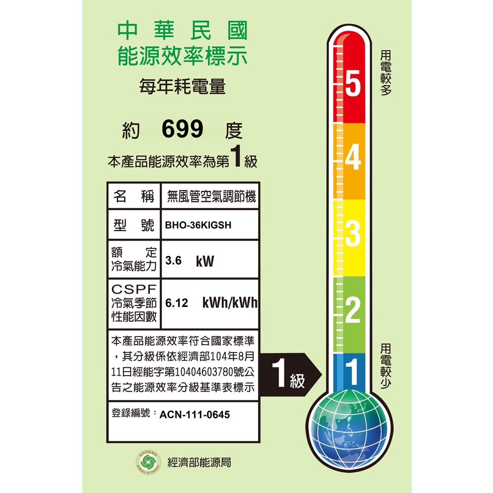 HAWRIN 華菱冷氣 5坪精緻R32變頻冷暖分離式 空調 冷氣 BHO-36KIGSH/BHI-36KIGSH, , large