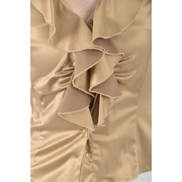 (S) naracamicie杏色長袖上衣二手衣, , large