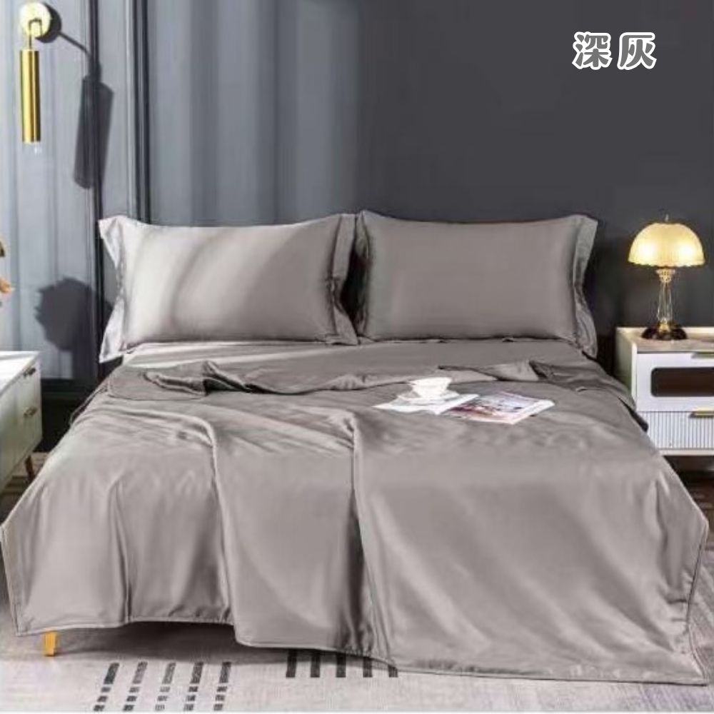 [Mianmianwu] Taiwan-made 100% Lyocell 60-count Tencel four-piece set - double size