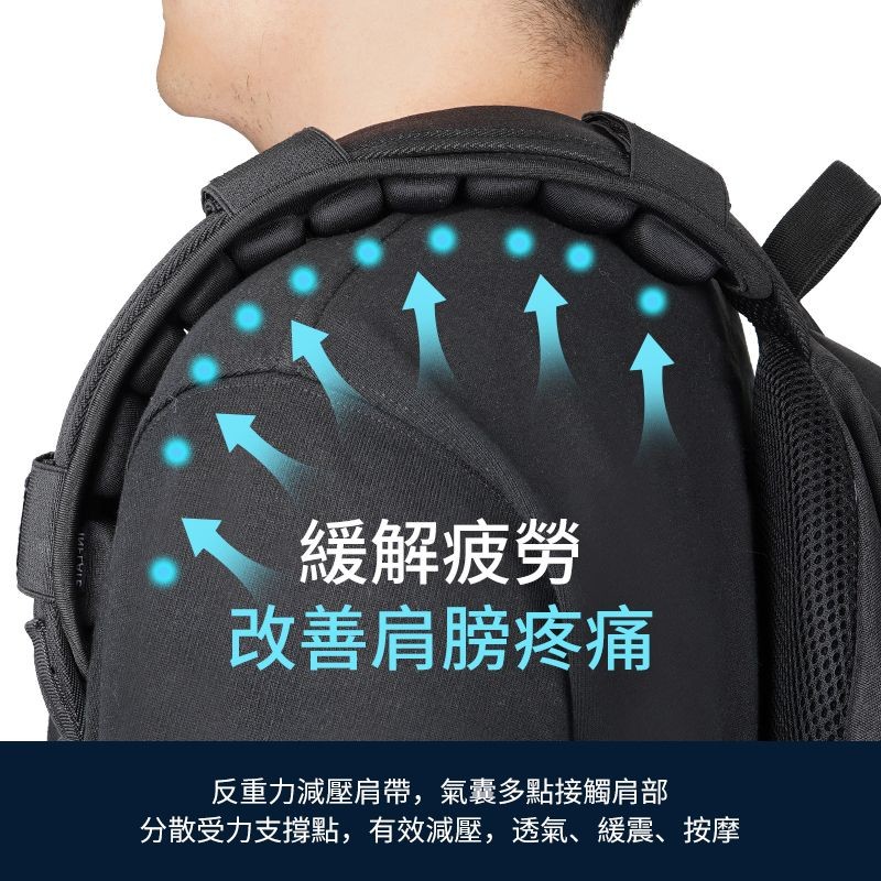JFT 減壓背帶｜雙肩後背包專用｜雙肩帶緩震墊舒適肩背體驗│專業減壓抗疲勞設計，提升日常舒適度, , large