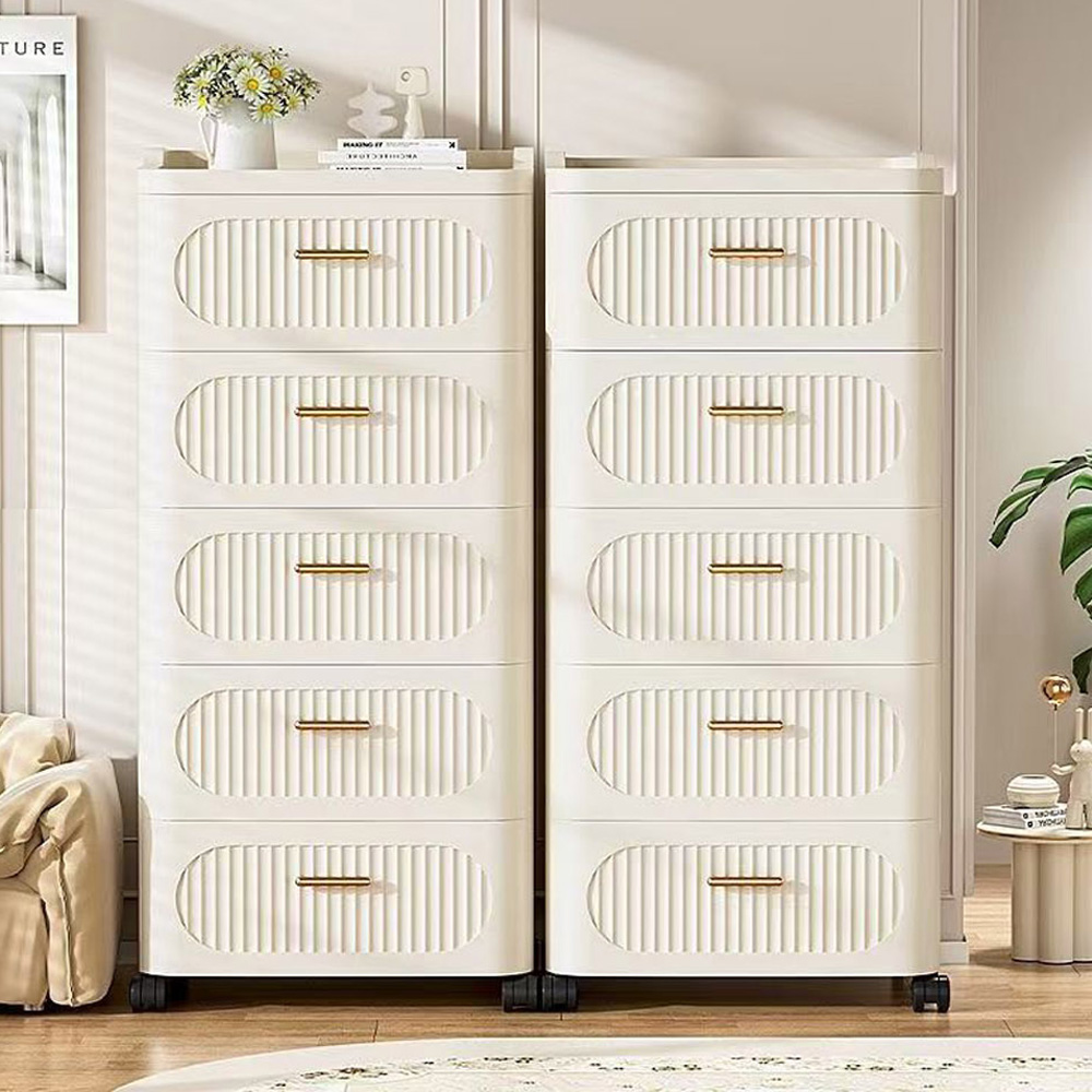 【AOTTO】輕奢法式42面寬五層抽屜收納櫃(AC-043), , large