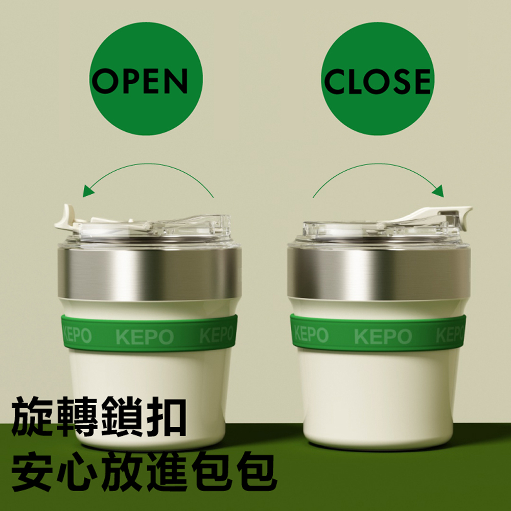 KEPO LQ 240ML KC010 thermos cup  316L stainless steel inner liner, , large