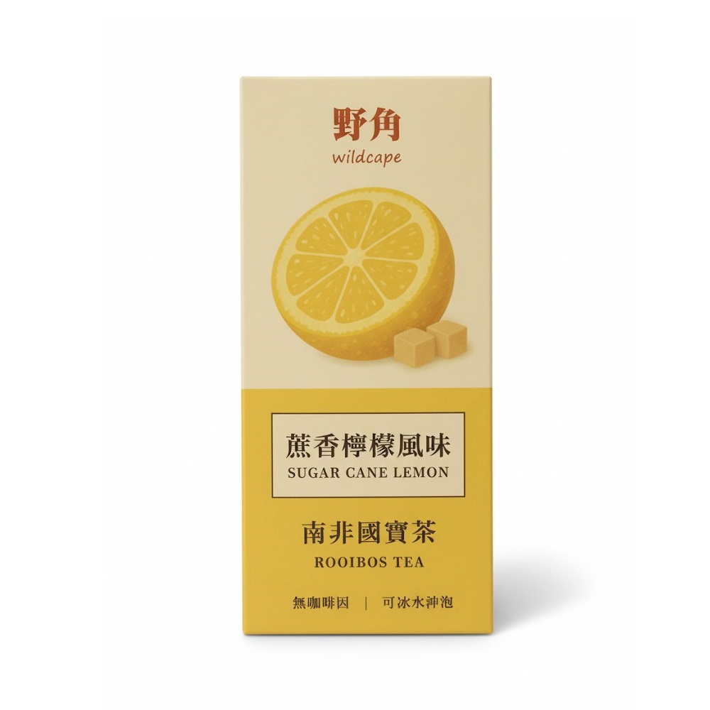 野角南非國寶茶-蔗香檸檬風味 8g x8, , large