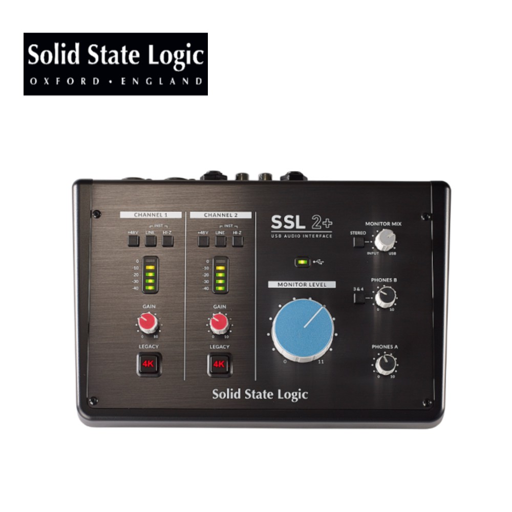 Solid State Logic SSL2+ USB 錄音介面【敦煌樂器】, , large