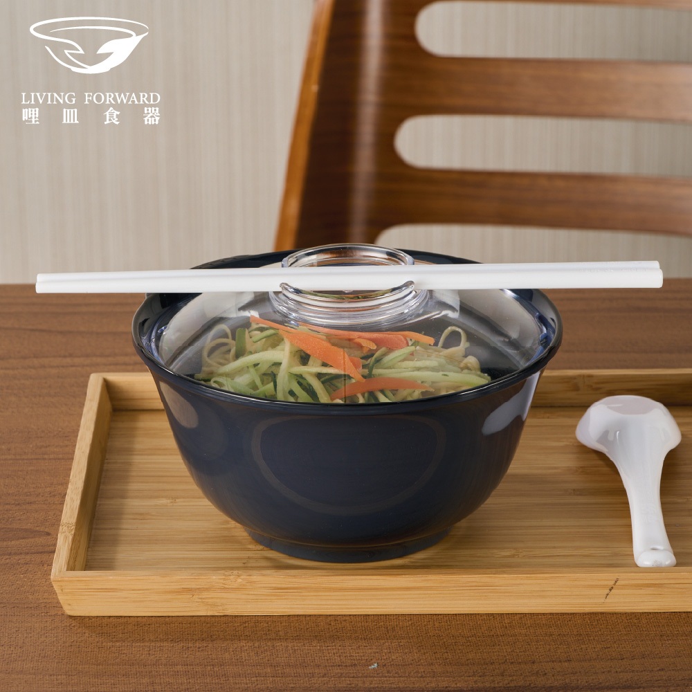 【哩皿食器】台灣製 CPET 潔晶個人麵碗禮盒, , large