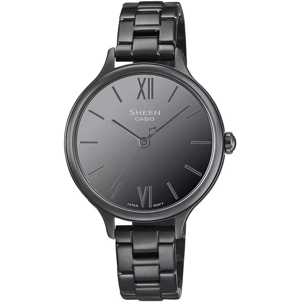 CASIO 卡西歐 SHEEN 鏡面拋光女錶 SHE-4560BD-1A, , large