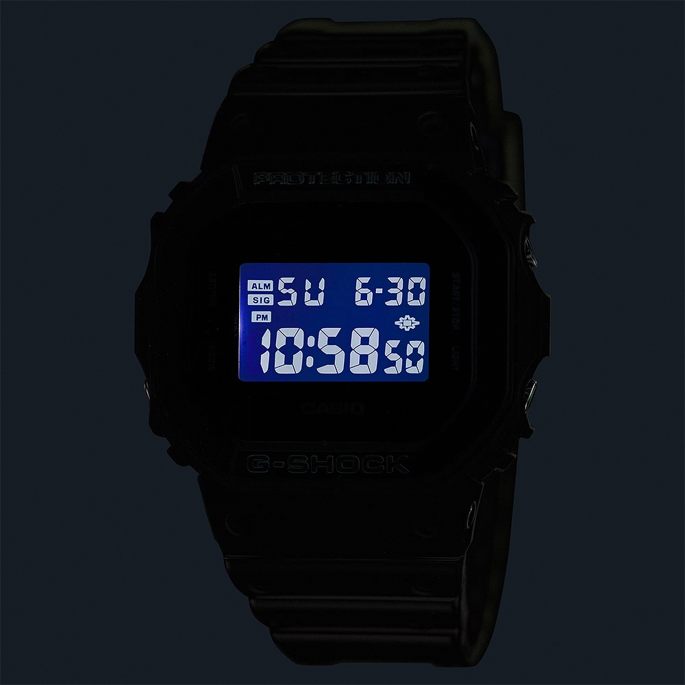 CASIO 卡西歐 G-SHOCK 運動風手錶 DW-5610UU-3, , large