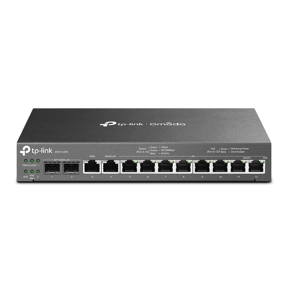 TP-LINK 昌運監視器 ER7212PC Omada POE110W三合一 Gigabit VPN 路由器 交換器, , large