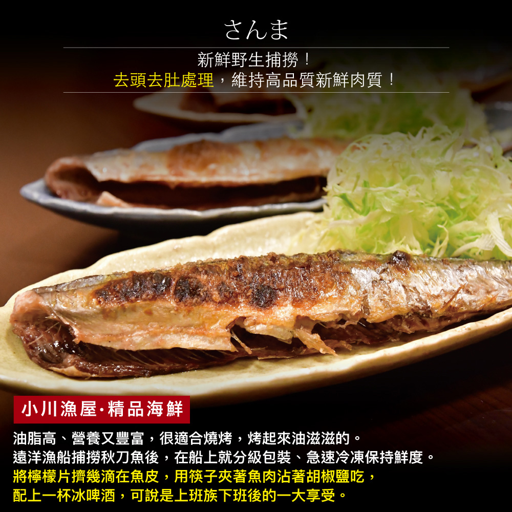 Wild Pacific Saury, , large