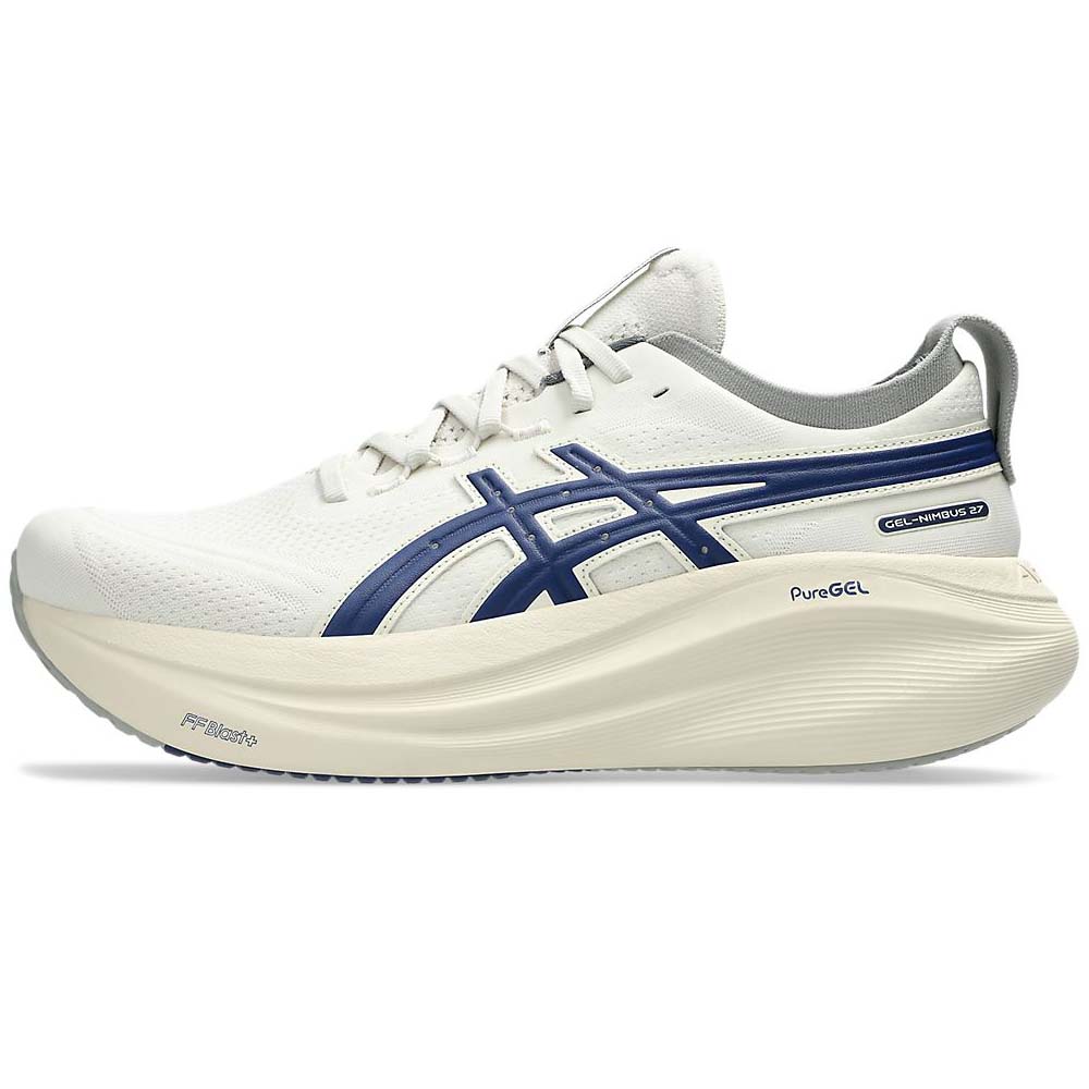 [秉宸] ASICS GEL-NIMBUS 27 ATC 慢跑鞋 白藍 一般楦 1011C028-200, , large