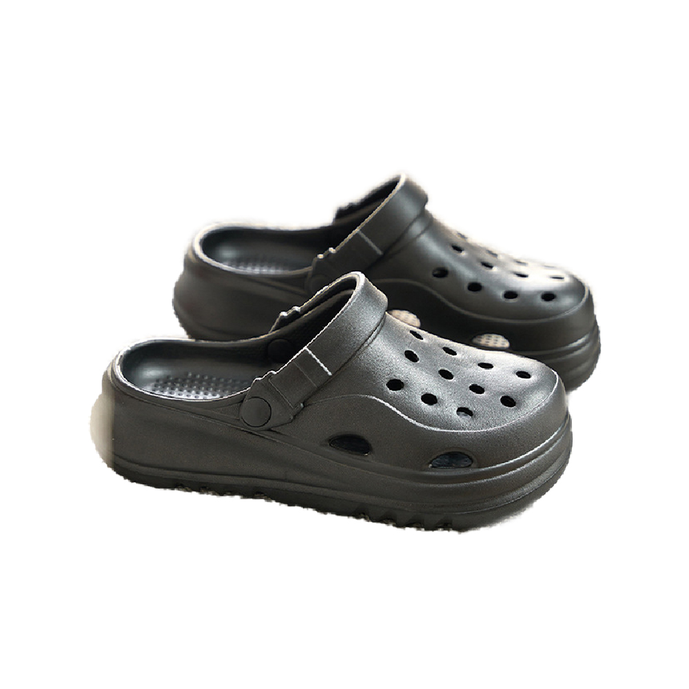 Plush Bear Platform Slippers – Ultra Soft Closed-Toe Design, , large
