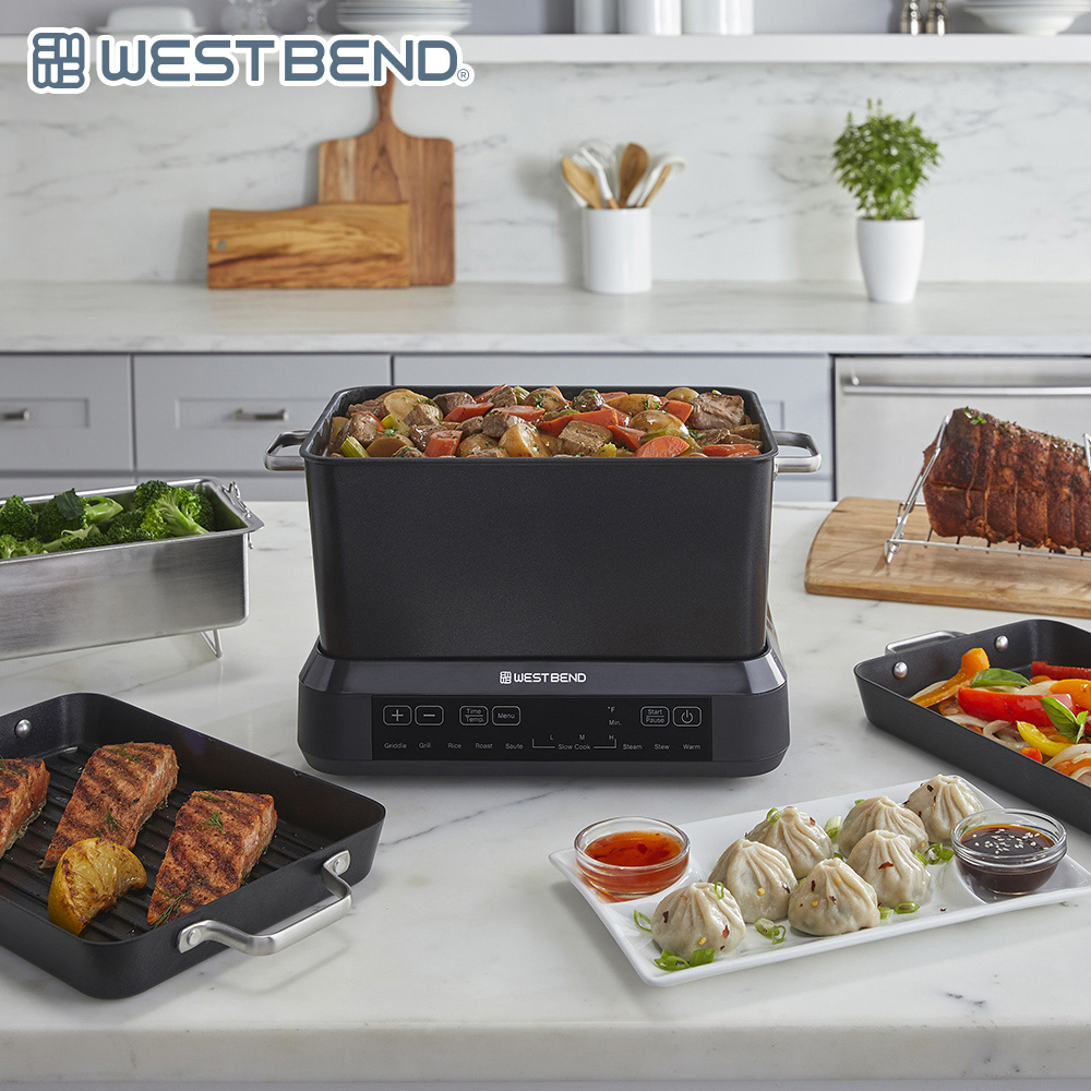 West Bend Versatility Cooker Plus VCWB6QBK13TW welfare products, , large