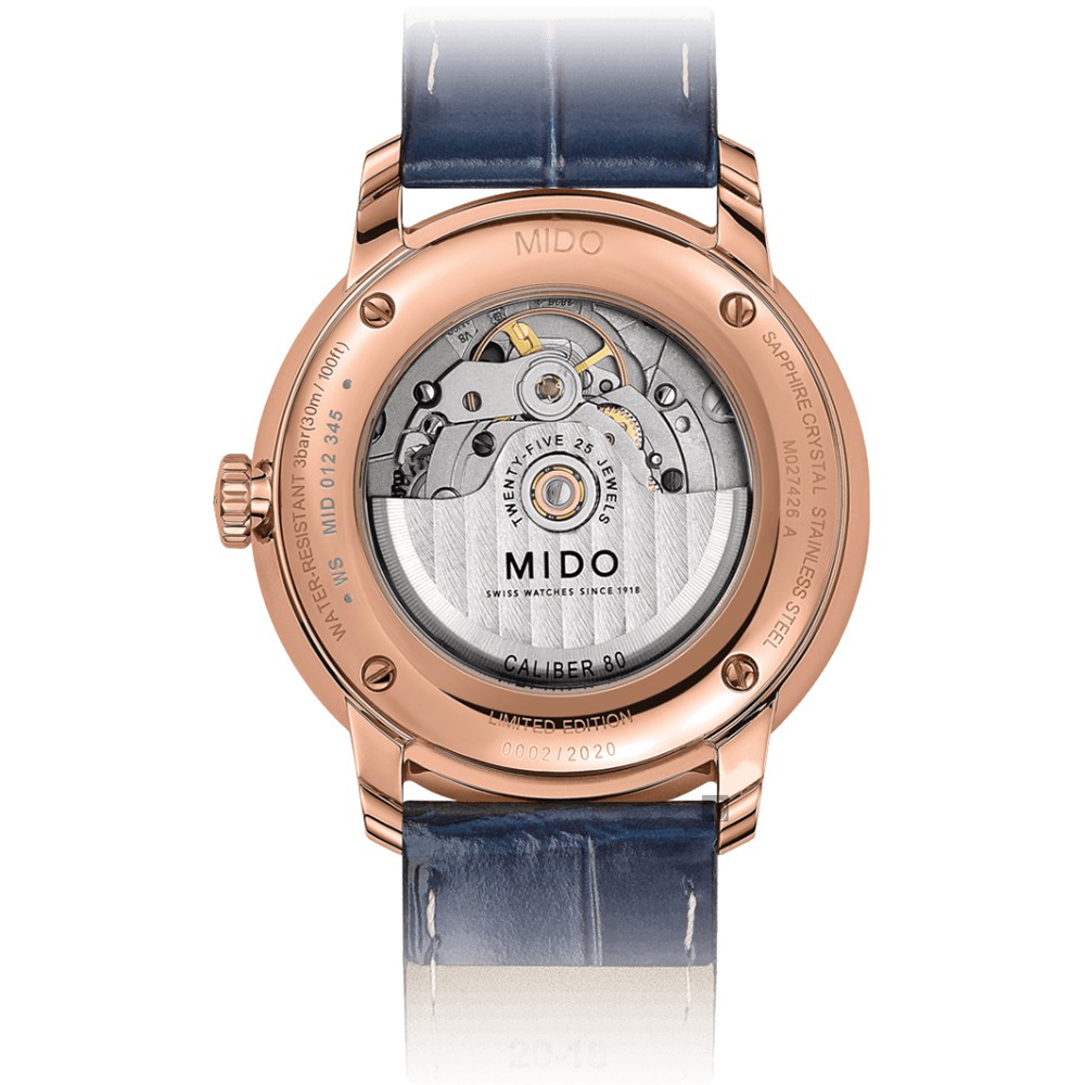 MIDO 美度 Baroncelli 羅馬大日期機械錶-40mm  M0274263604300, , large