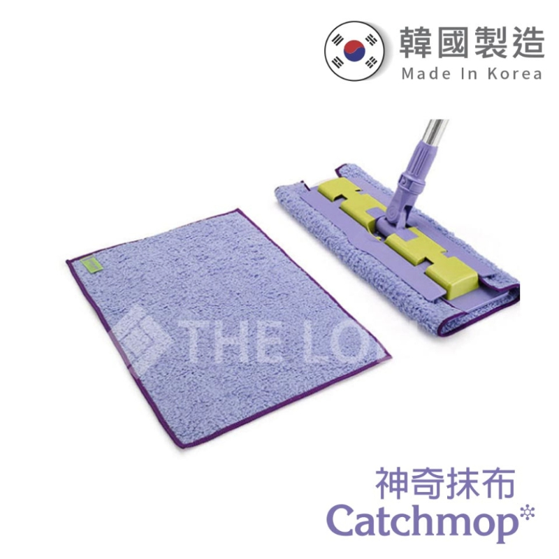 〔得來亞〕Catchmop多用途神奇抹布(3入裝) / 韓國專利，超細纖維和特殊倒勾設計，各種地方都能輕鬆打掃, , large