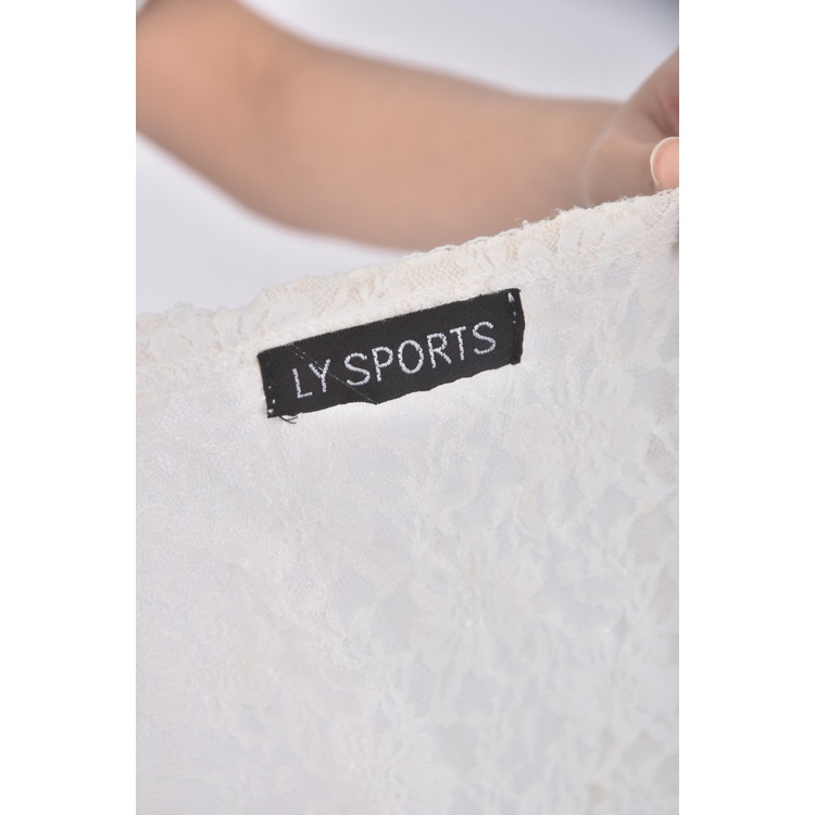 (S) ly sports白色罩衫二手衣, , large