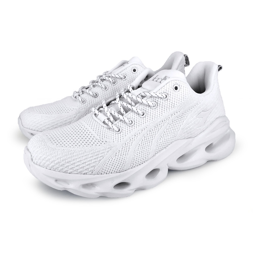 DIADORA迪亞多那 生活時尚運動鞋 男運動鞋 男鞋 慢跑鞋 輕量 透氣 Q彈 吸震 厚底 減壓 耐磨 止滑 白 黑, , large