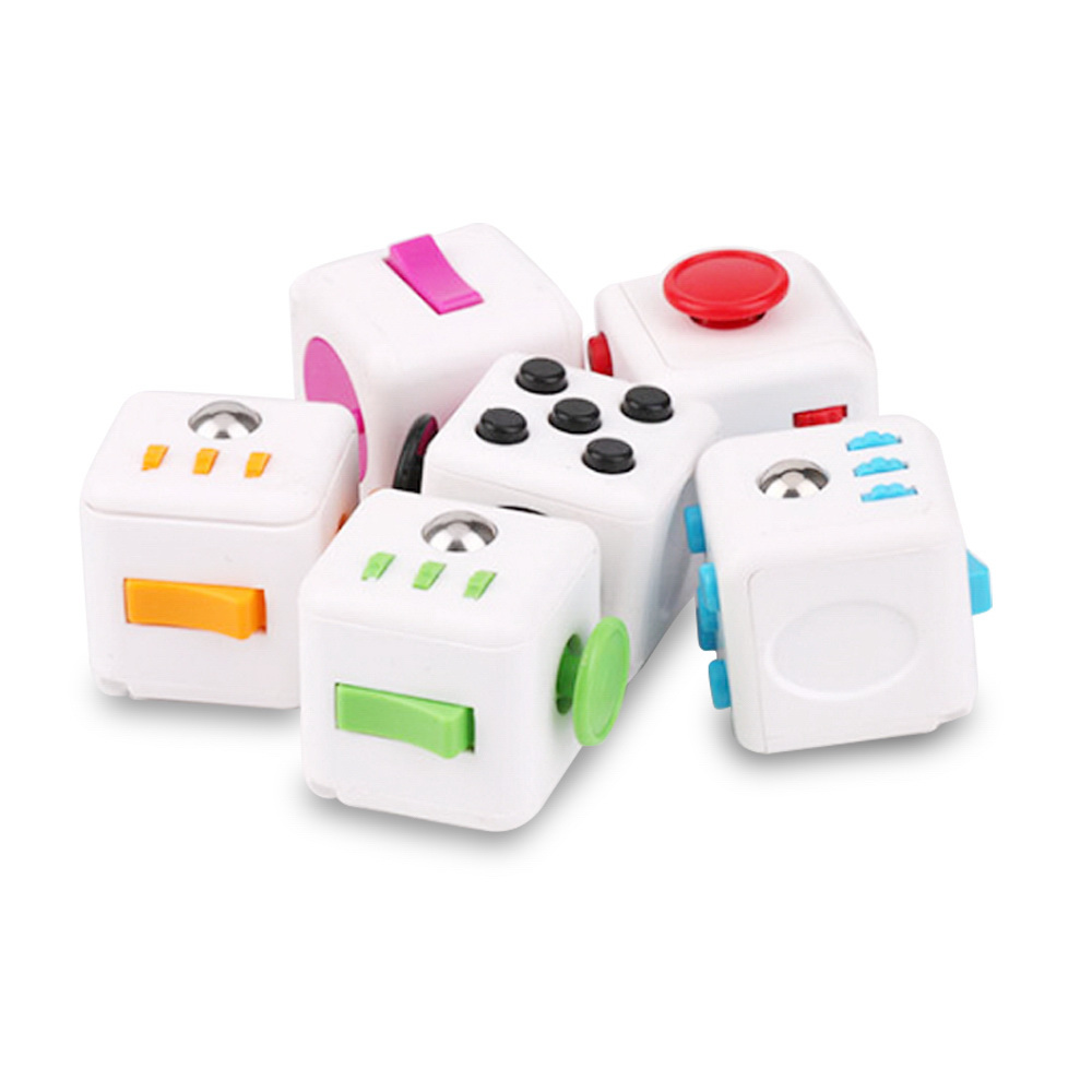 MFC04 Mini Stress Relief Cube (Fidget Cube) (Random Color), 顏色隨機出貨, large