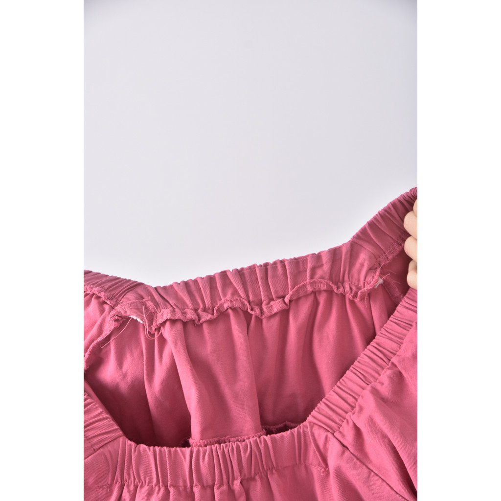 (M) 方領粉色洋裝二手衣, , large