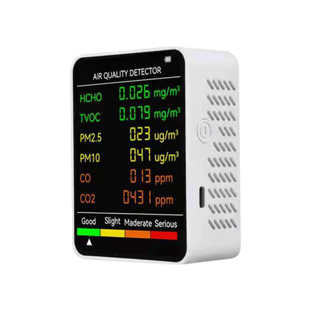 New 6-in-1 Air Quality Detector, , large