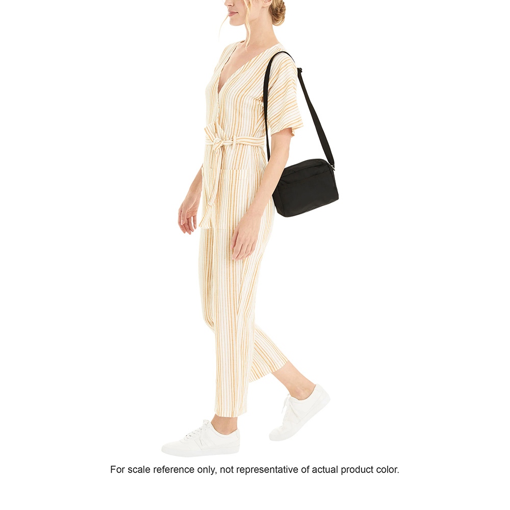 |快速出貨|Lesportsac DANIELLA CROSSBODY 拉鍊斜背包 側背包 送禮-永恆黑, , large