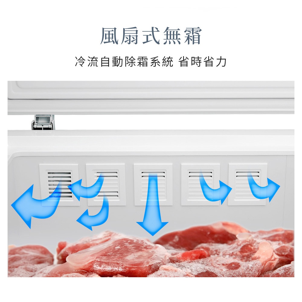 Kolin 140L Frost-Free Refrigerator/Freezer Dual-Use Chest Freezer Top-Opening KR-115FF01, , large