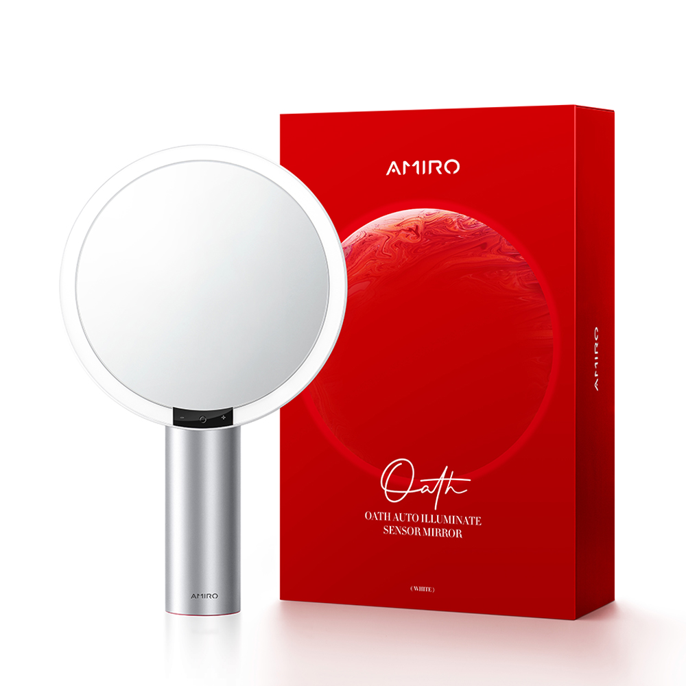 Brand new third generation AMIRO Oath automatic light-sensing LED makeup mirror (international deluxe edition box)