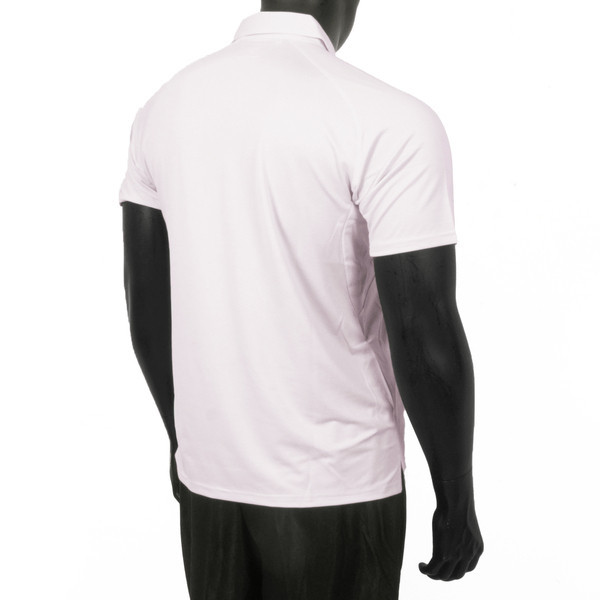 Mizuno 男 短袖 POLO衫 運動 休閒 抗紫外線 抗菌 彈性 舒適 美津濃 燕麥白 [32TAB01602], , large