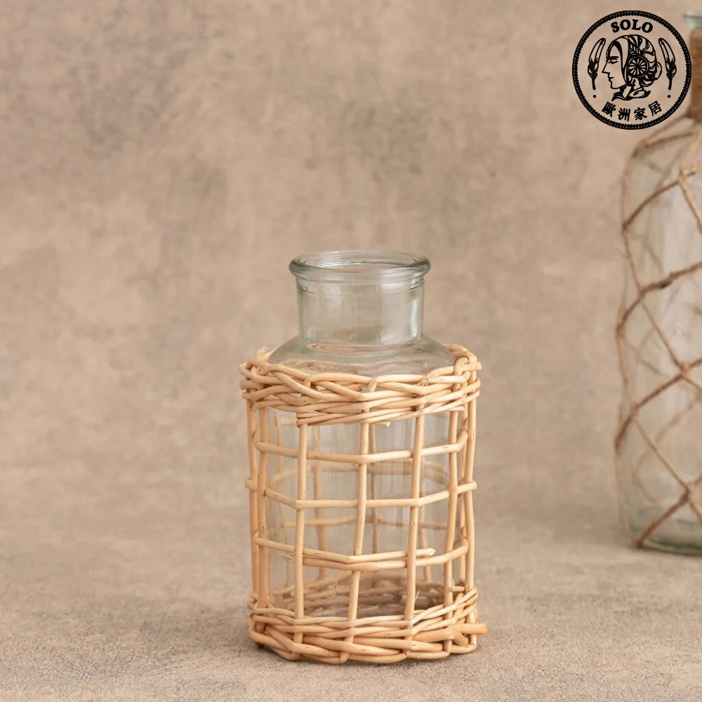 【SOLO Vintage】LCW Home 14cm Flower Vase Wine Bottle Decoration Made in Turkey, , large