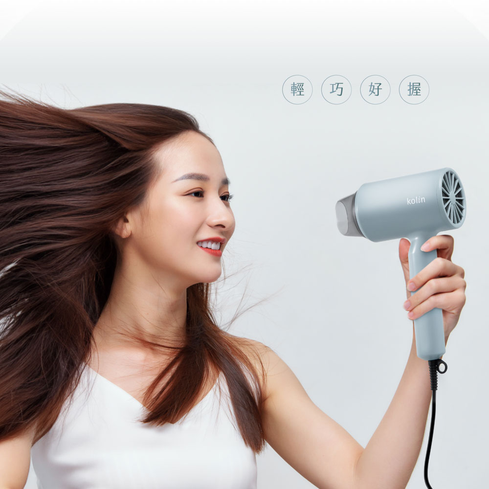KOLIN 歌林 輕巧型吹風機 KHD-DS1201, , large