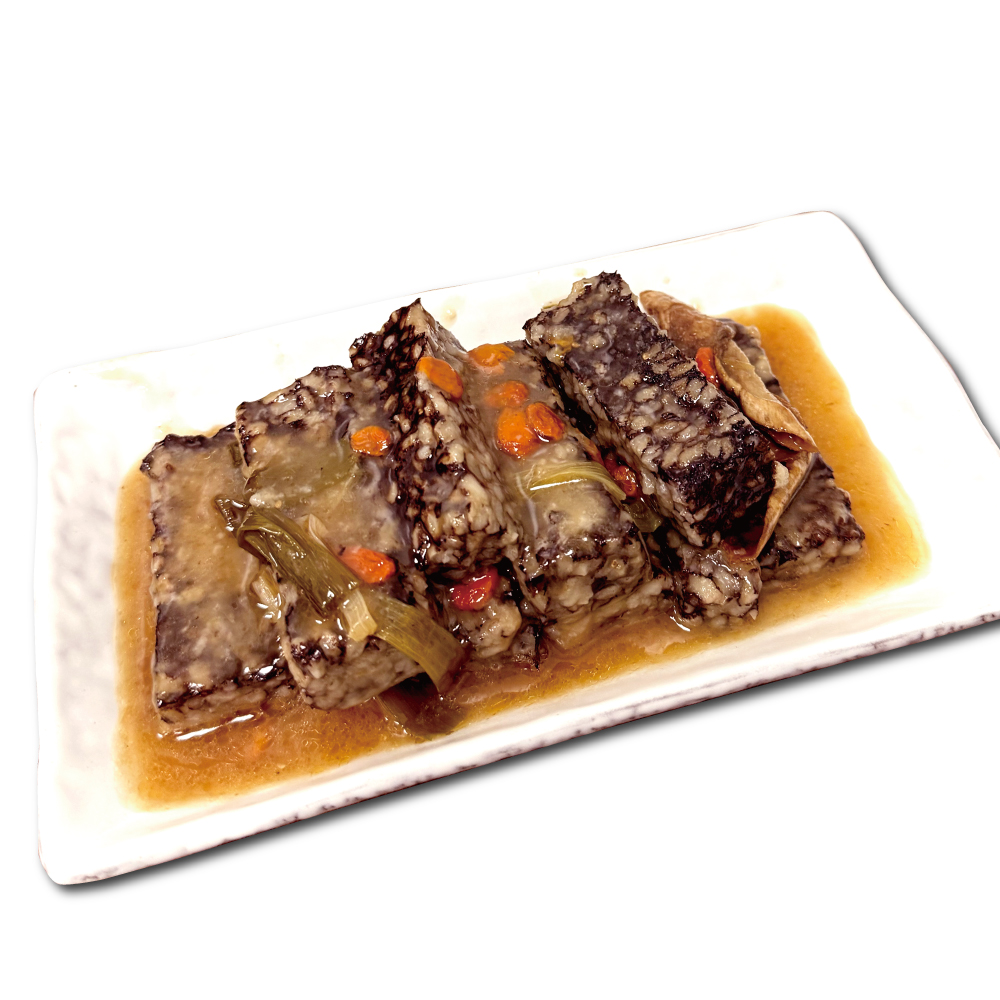 Sesame Oil Rice Blood Cake