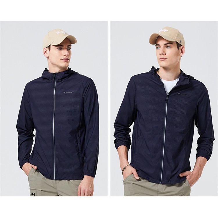 【破盤殺出】Tectop探拓戶外【200851男款】斜紋風格-跑步連帽外套~四向強彈力、防潑水, , large